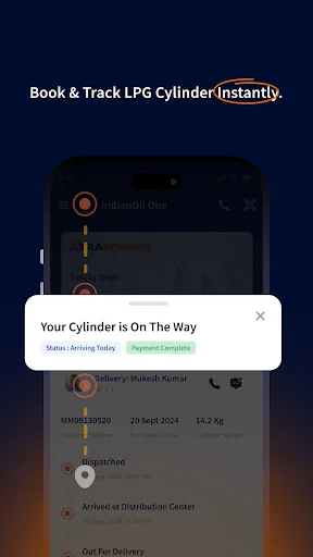 Download IndianOil ONE Terbaru – Kelola Layanan Gas Anda Mudah - Screenshot 3